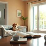 Cómo mantener a tu perro tranquilo cuando no estás en casa